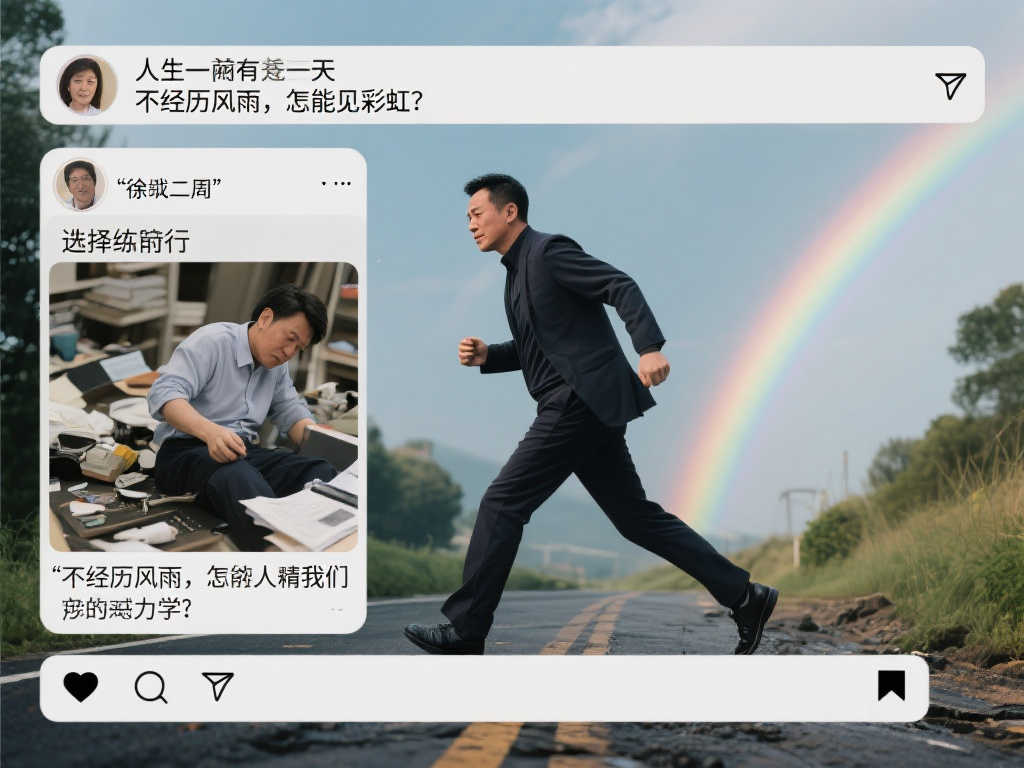 他的反应速